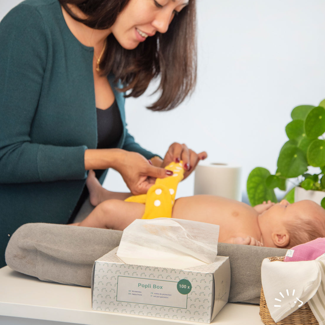 Popolini inlegvellen viscose doos (100/doos)