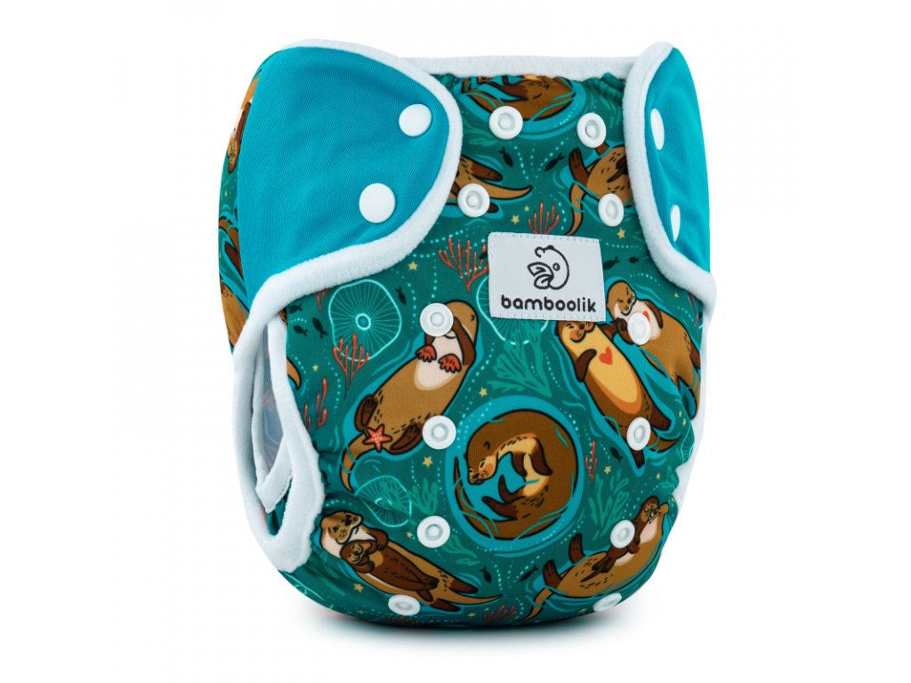 Bamboolik Overbroekje velcro/drukknoopjes