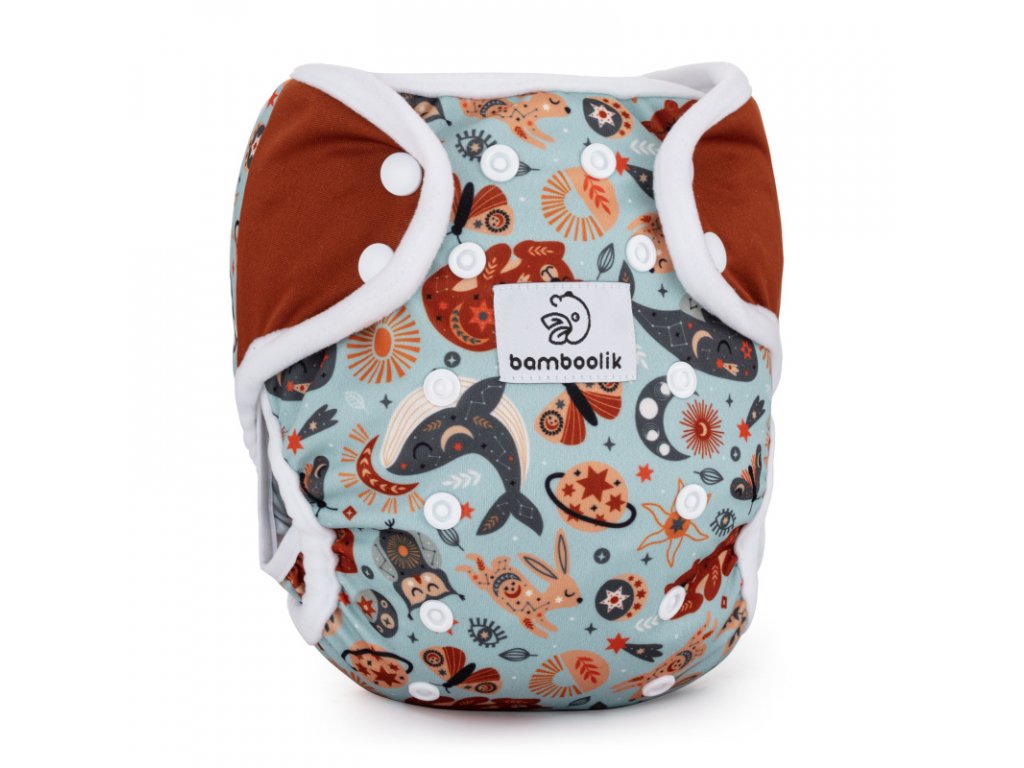 Bamboolik Overbroekje velcro/drukknoopjes